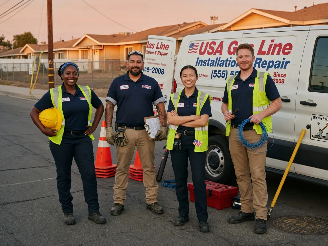 Gas Line Installation company in Lamar, PA